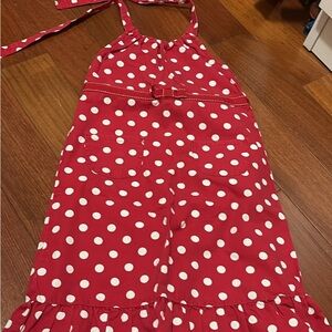 Gymboree Red and White Polka Dot Dress